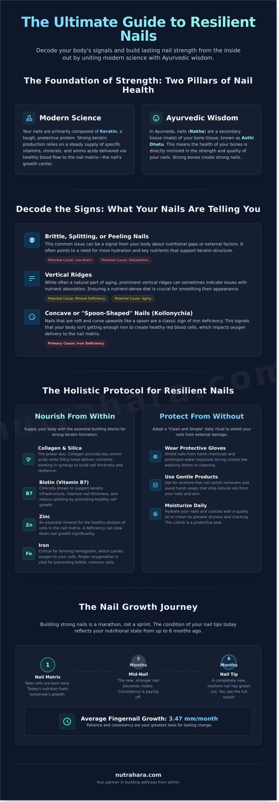 Nail Health for Women: The Holistic Guide to Strong, Radiant Nails in 2026 - Infographic