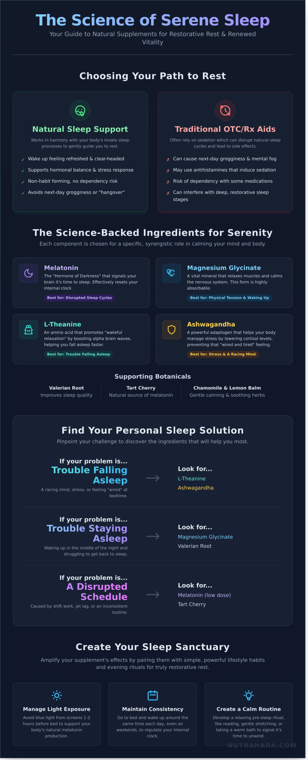 Natural Sleep Supplements: Your Complete Guide to Restful Nights in 2026 - Infographic