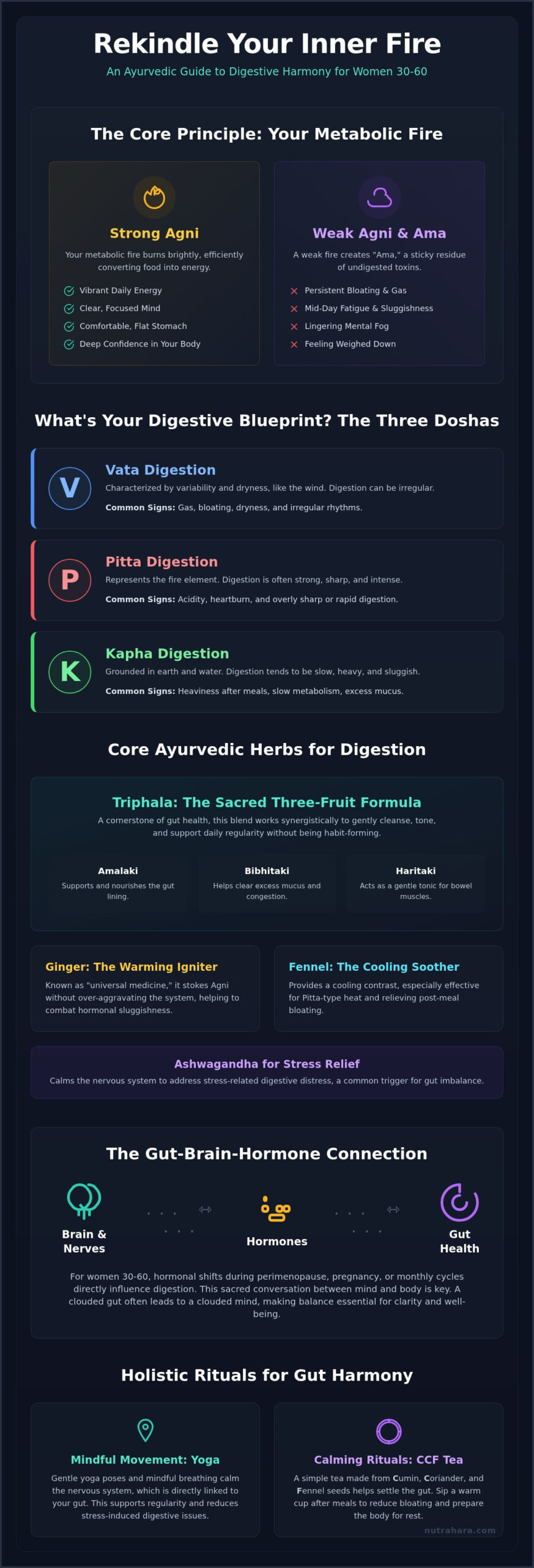 Ayurvedic Herbs for Women's Digestion and Gut Harmony
