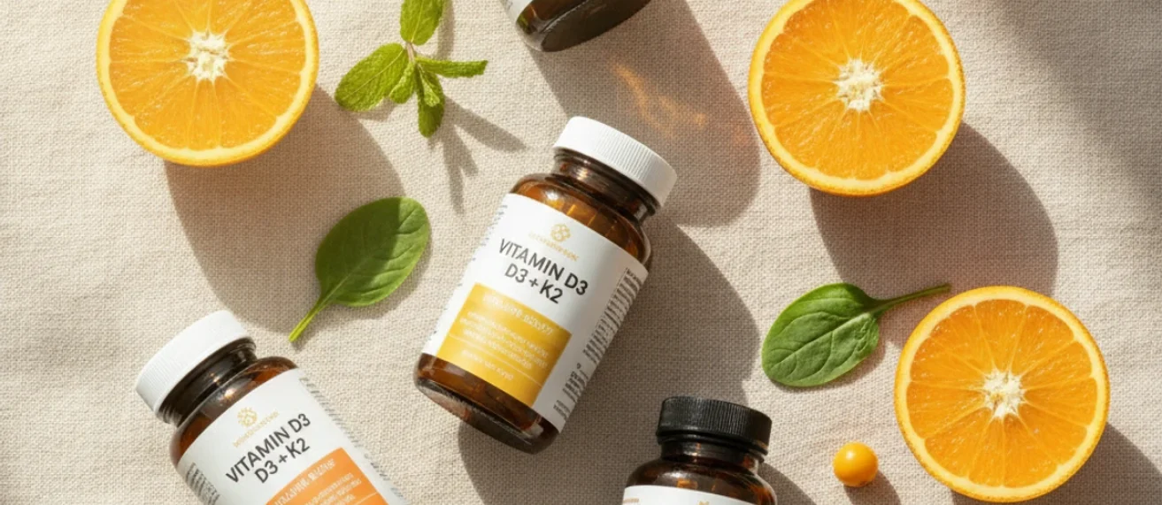 Best vitamin D3 and K2 supplements for women