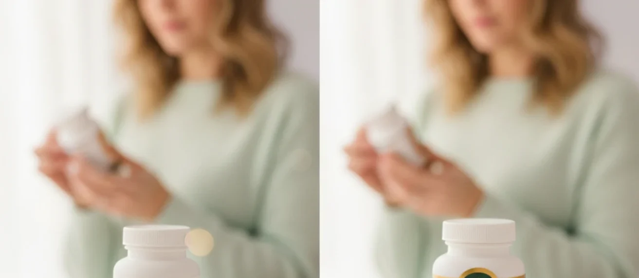 Nutrahara vs Gaia Herbs vitamin D supplements for women