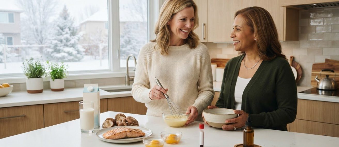 Vitamin D dosage for winter: what food and sunlight provide